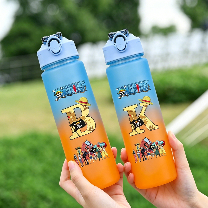 Kids Outdoor Zone - ワンピース A-Z キッズウォーターボトル 750ML ルフィ ゾロ
