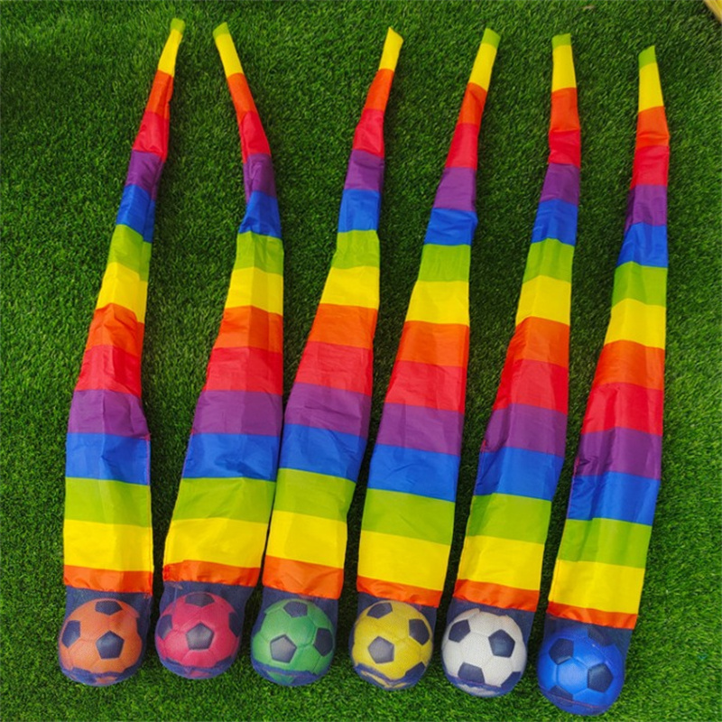 Kids Outdoor Dome - 幼稚園手投げボールサッカーレインボーボール楽しいおもちゃリボンソフトボール子供のおもちゃトレーニング体力屋外小道具