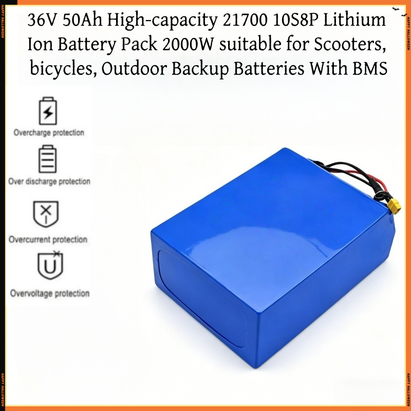 Kids Outdoor Electric Car - バッテリーパック 10S8P リチウムバッテリー 充電器付き、スクーターバランスホイール用長距離バッテリー、子供用乗用車屋外用バックアップ電源