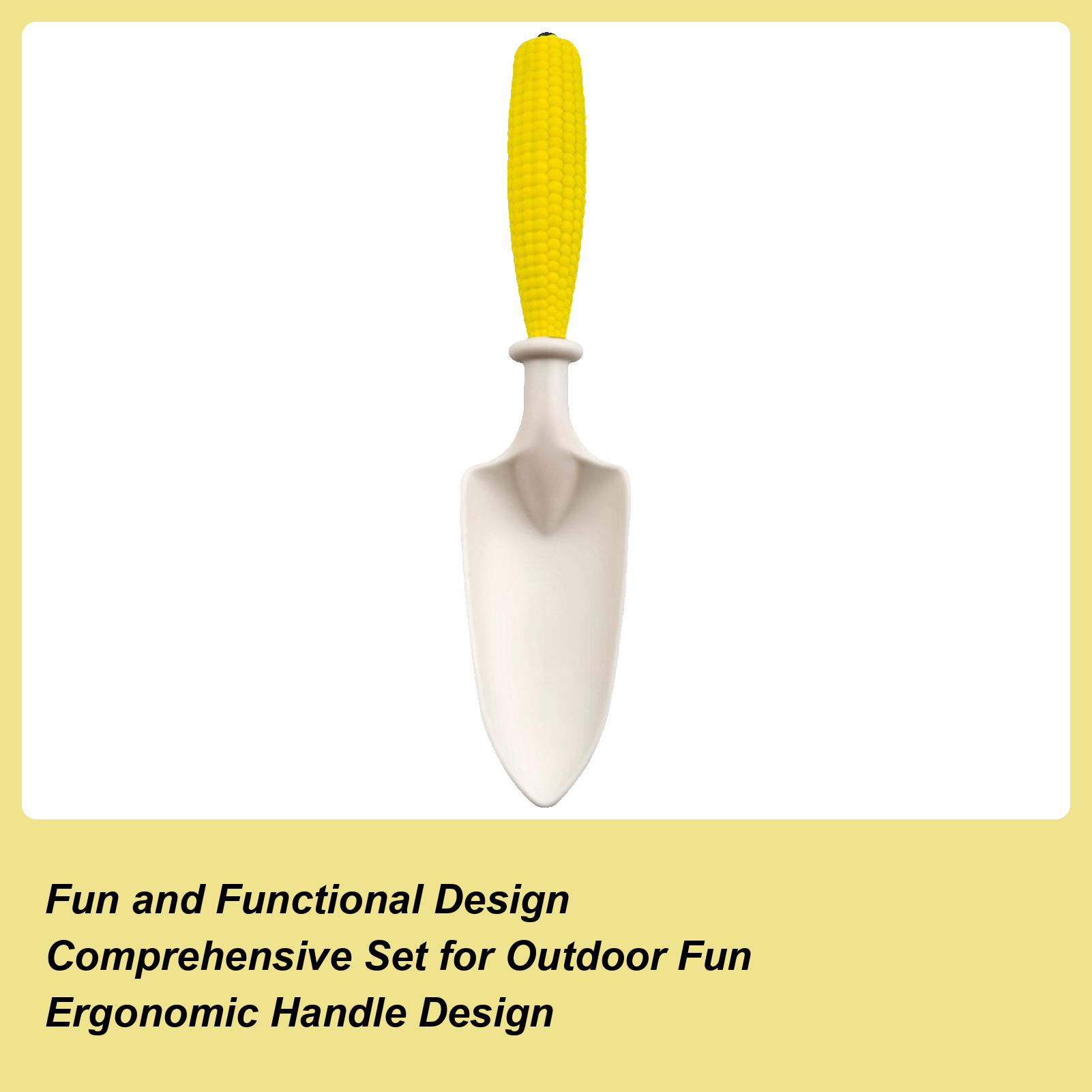 Kids Outdoor Yard Tools - 子供用ガーデニングツールセット 3点セット くまで ショベル おもちゃ キッズガーデンツール