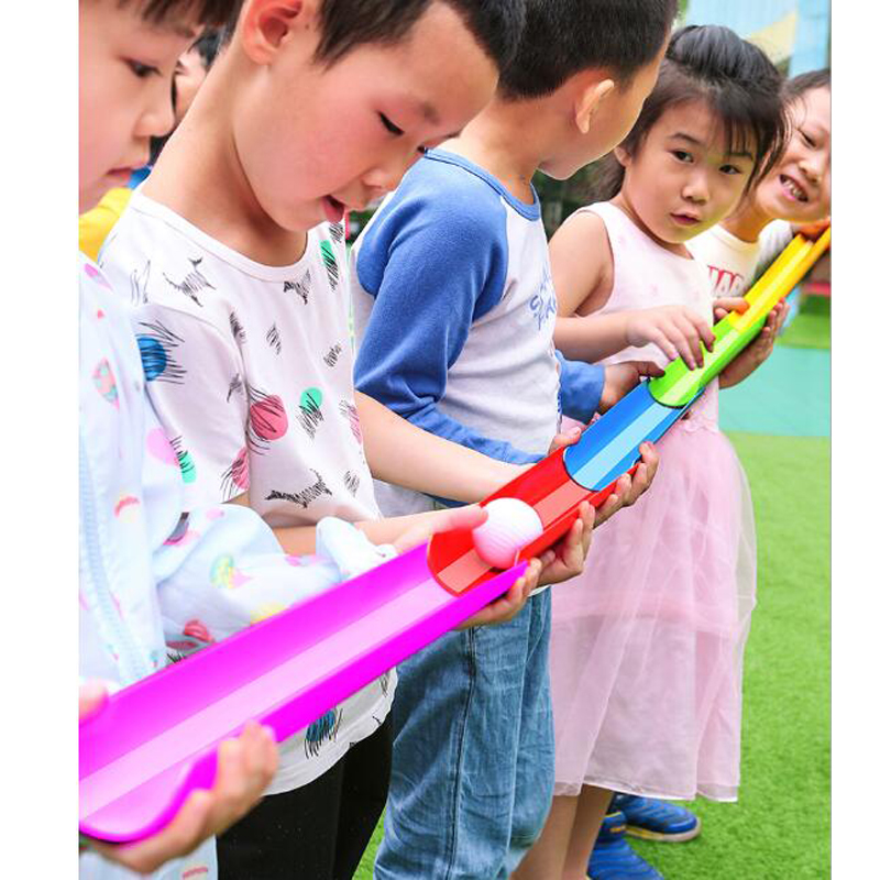 子供の屋外楽しいゲーム U 字型溝ボール伝送チームコラボレー - Kids Outdoor Dome のレビューと価格