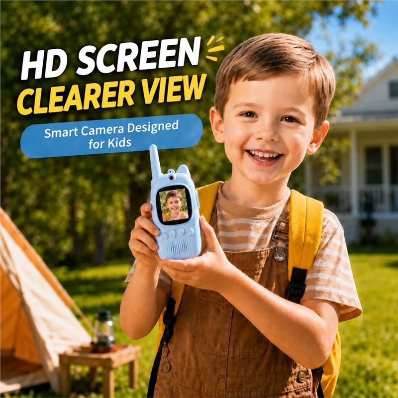 B03B：音声変換機能付き、充電式の子供用ビデオトランシーバ - Kids Outdoor Voices のレビューと価格