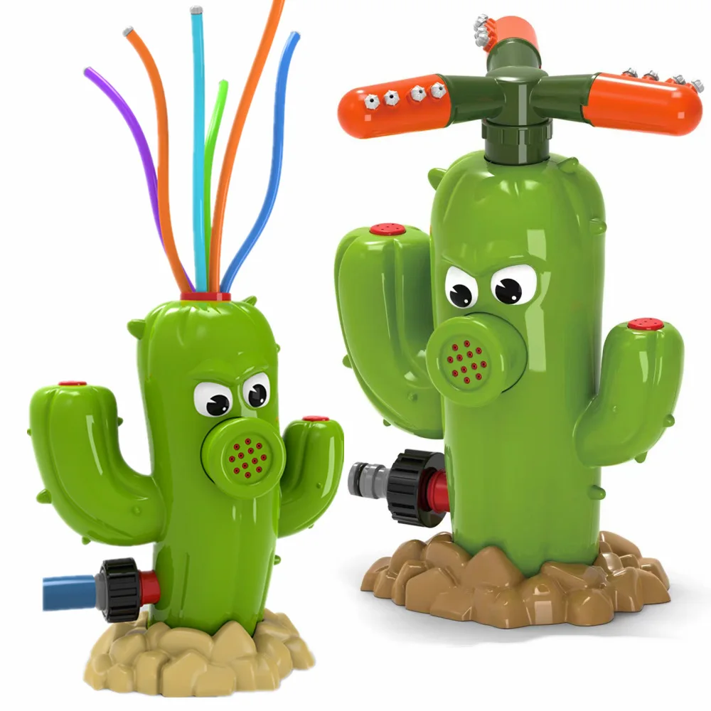 水スプレーおもちゃサボテンスプリンクラー屋外裏庭庭水おもちゃ - Kids Outdoor Yard Tools のレビューと価格