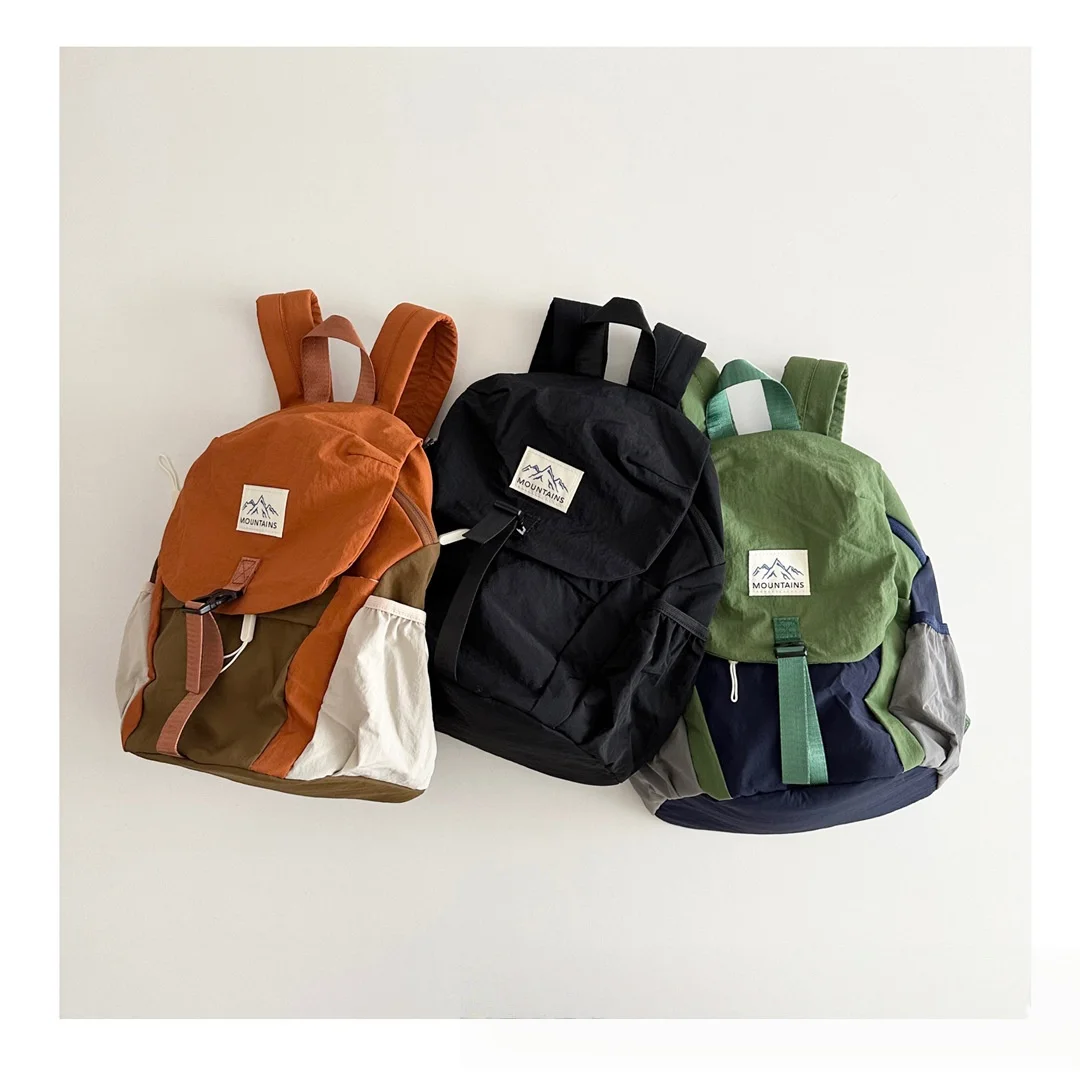 軽量キッズバックパック速乾性生地スタイリッシュなカラーブロッ - Kids Outdoor Adventure のレビューと価格