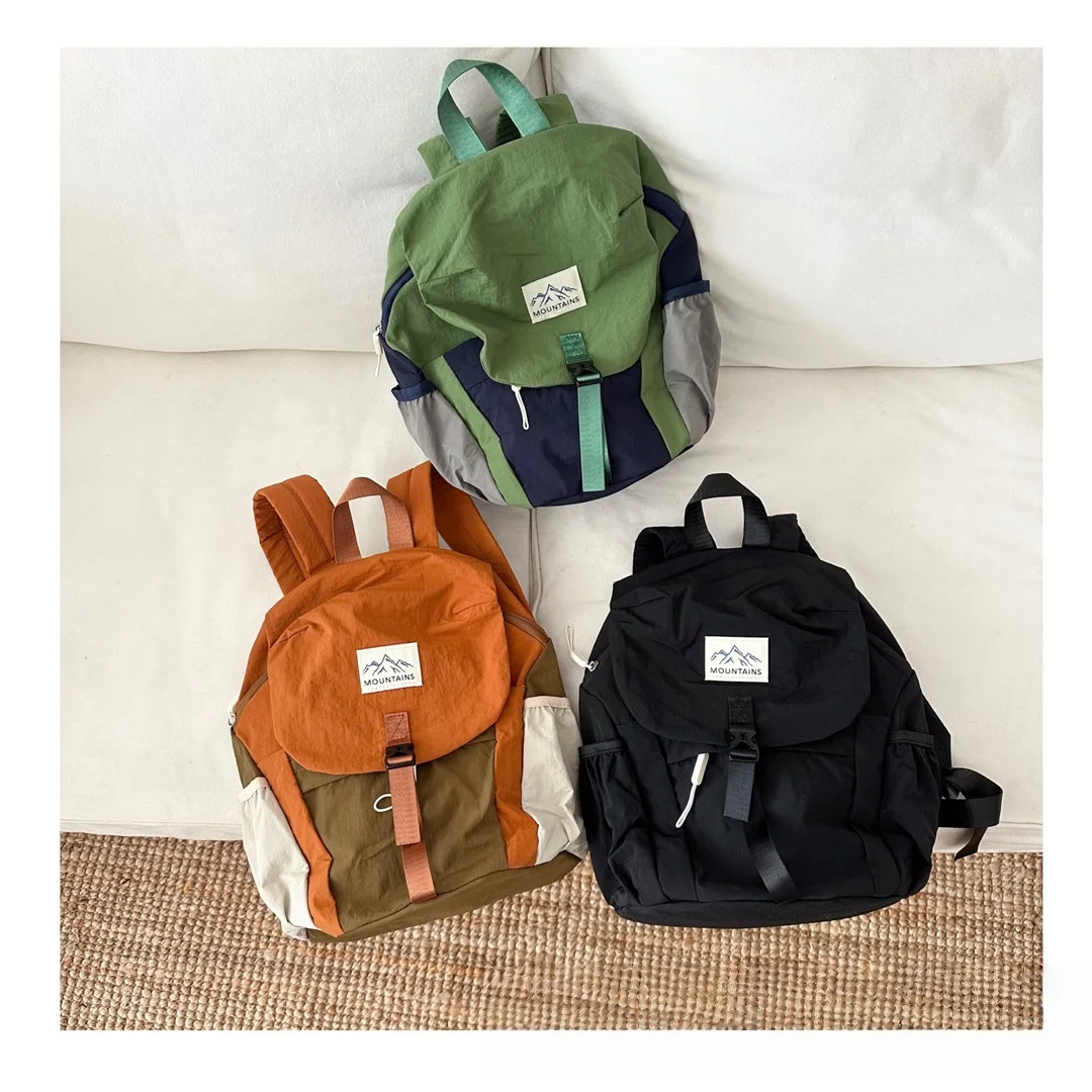 軽量キッズバックパック速乾性生地スタイリッシュなカラーブロッ - Kids Outdoor Adventure のレビューと価格
