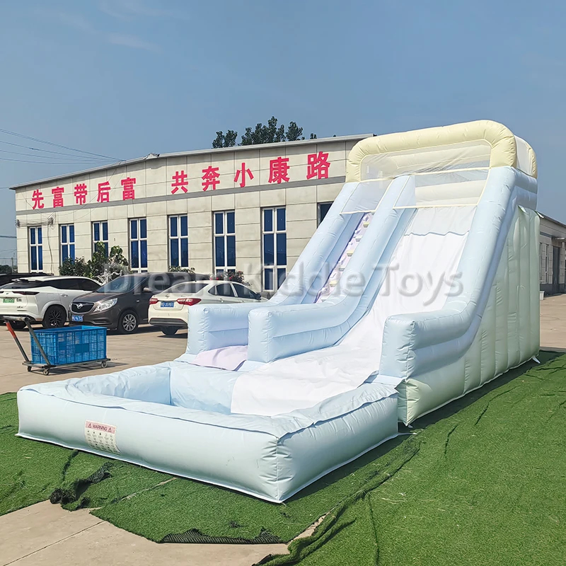 業務用インフレータブルウォータースライド、スプラッシュプール - Kids Outdoor Water Slide のレビューと価格