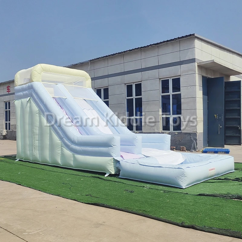 業務用インフレータブルウォータースライド、スプラッシュプール - Kids Outdoor Water Slide のレビューと価格