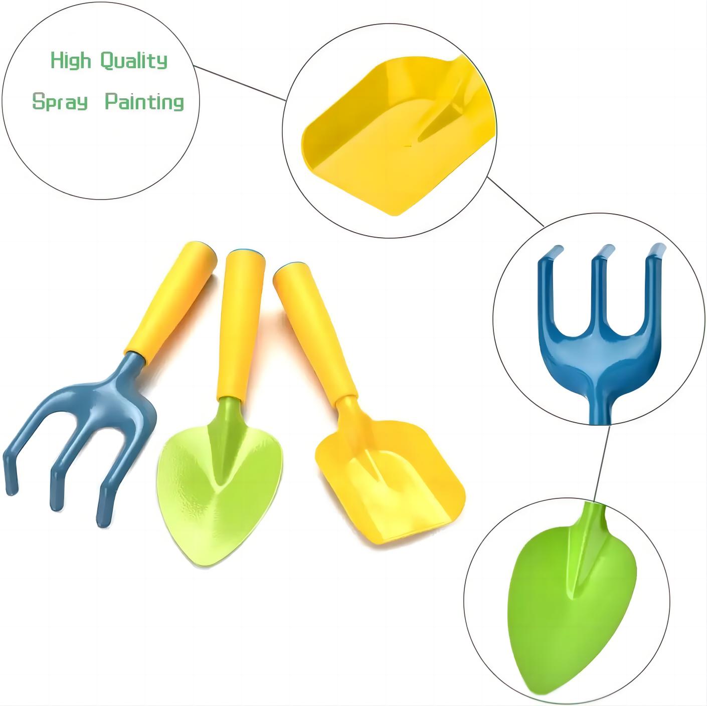 カラフルなガーデンツールおもちゃ 子供用 アウトドアガーデニ - Kids Outdoor Yard Tools のレビューと価格