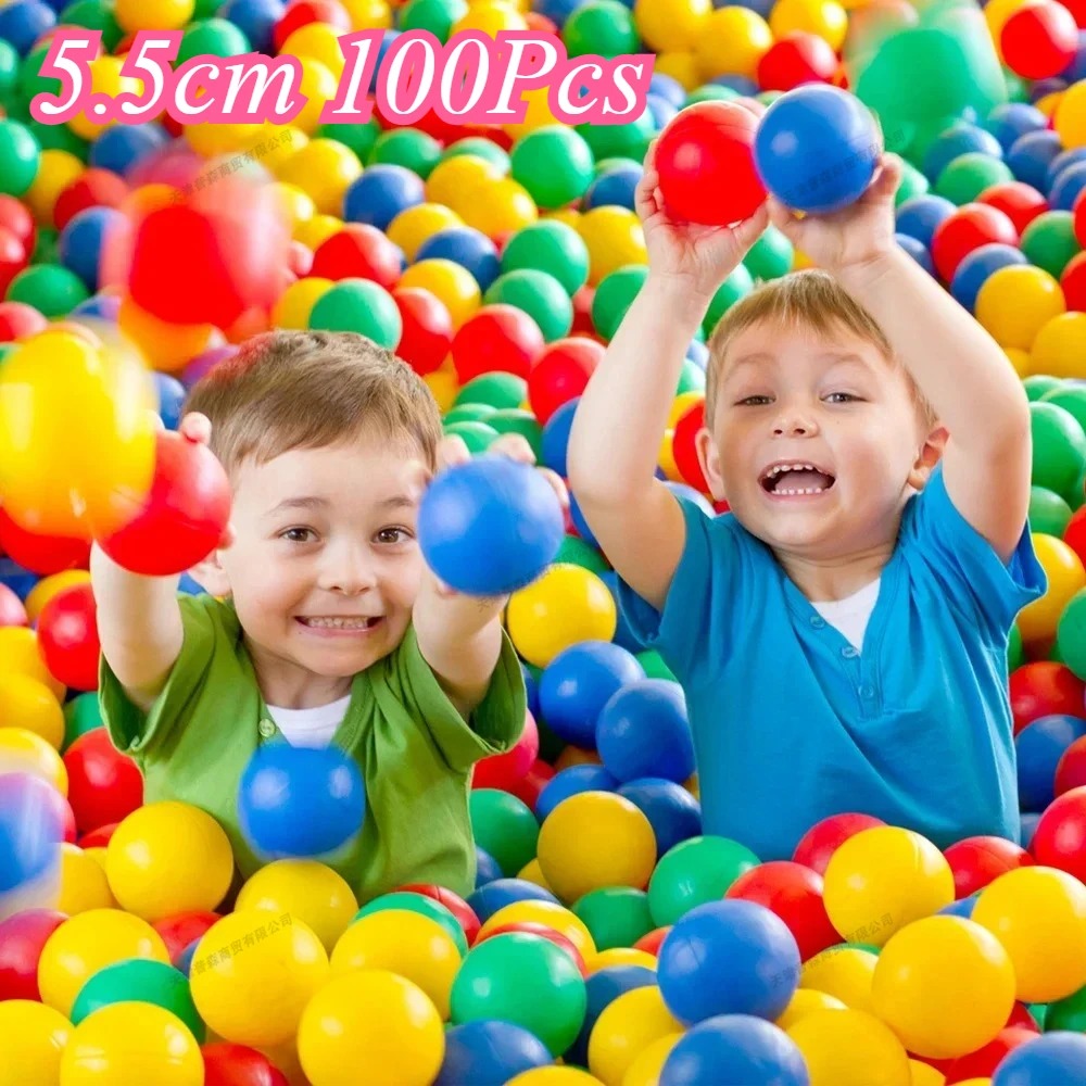 100個入り 環境に優しいカラフルボール 5.5cm ソフト - Kids Outdoor Dome のレビューと価格