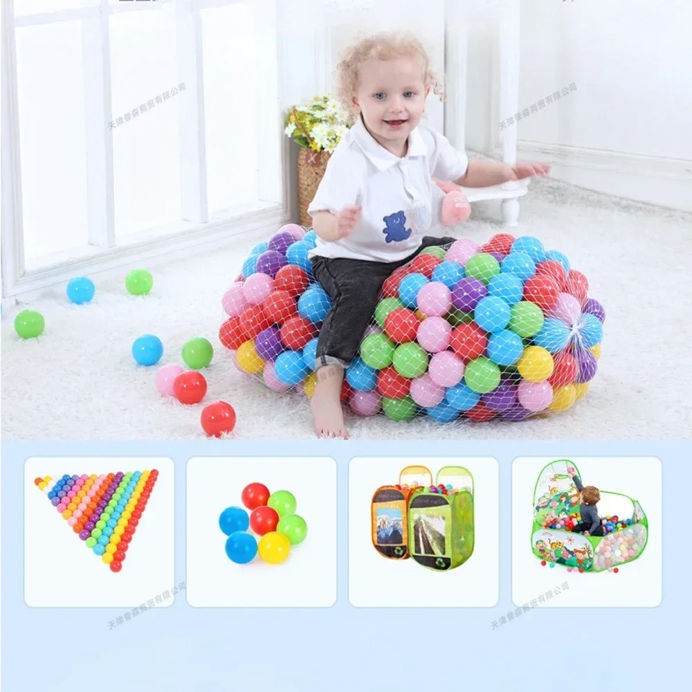 100個入り 環境に優しいカラフルボール 5.5cm ソフト - Kids Outdoor Dome のレビューと価格