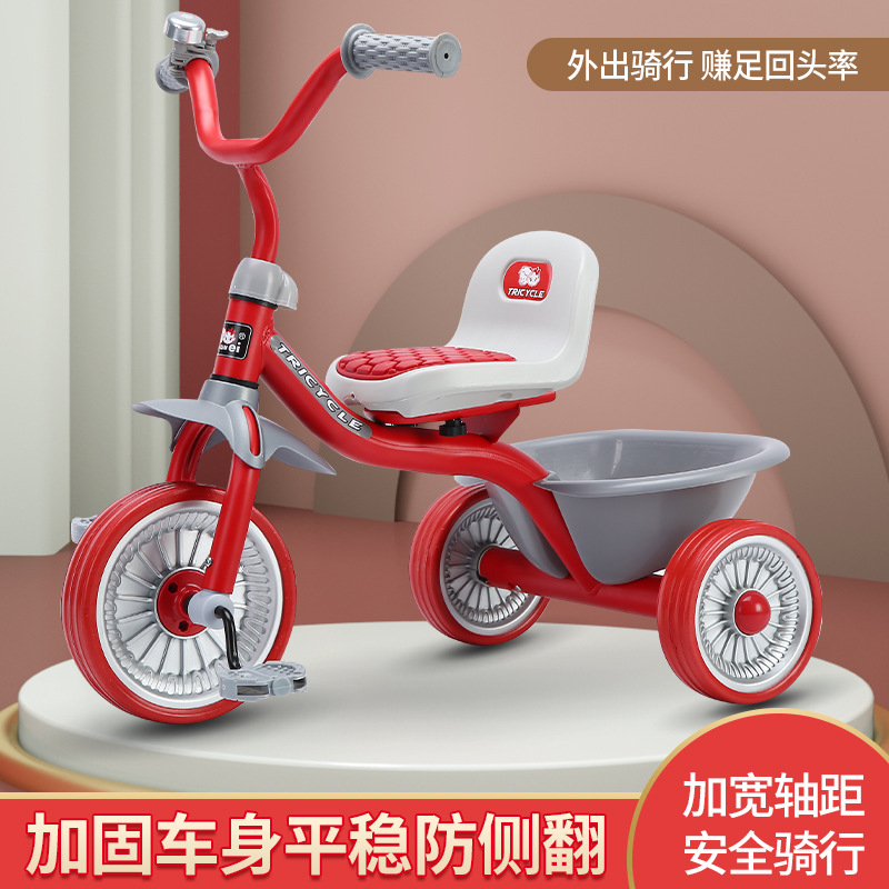 シンプルキッズ三輪車 1～6歳 男の子＆女の子用 ペダルカー - Ride On Toy Car のレビューと価格