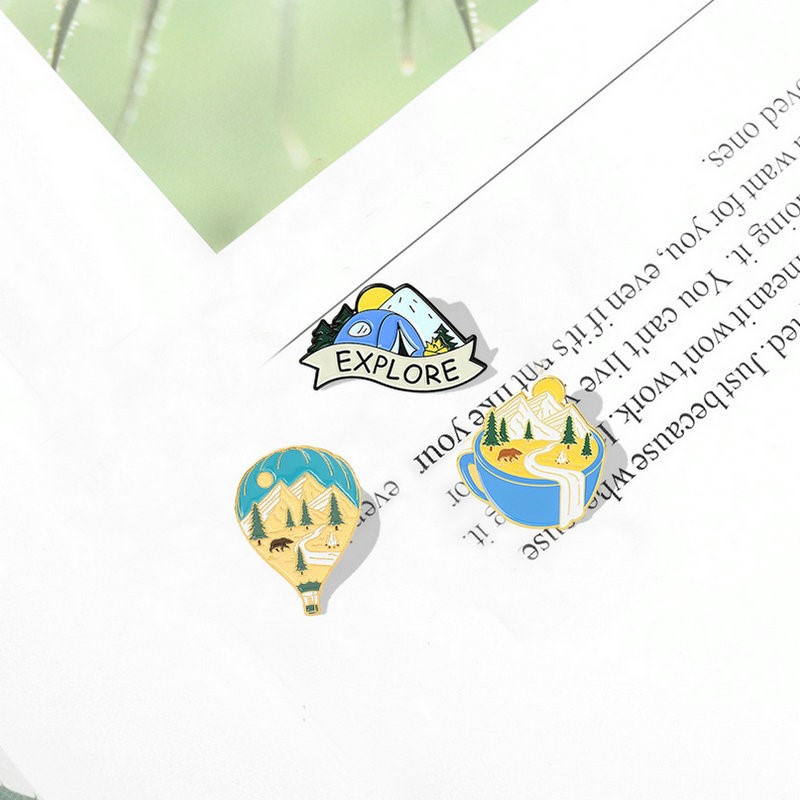 キャンプアドベンチャーエナメルピンカスタムアウトドア探索ナチ - Kids Outdoor Adventure のレビューと価格