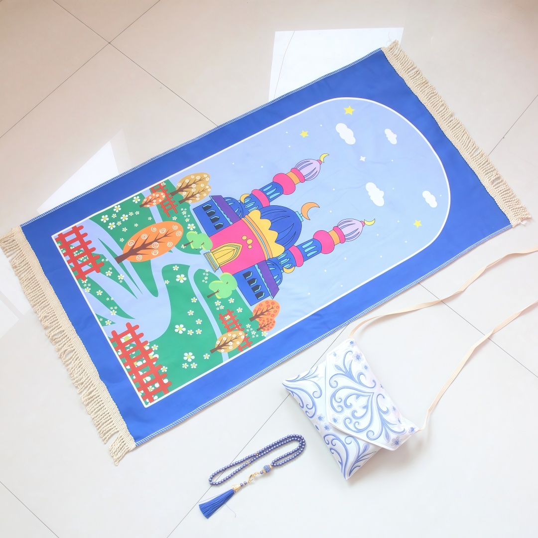 子供向けプリント入りクロスボディバッグセット、祈りの数珠付き - Kids Outdoor Floor Cushions のレビューと価格