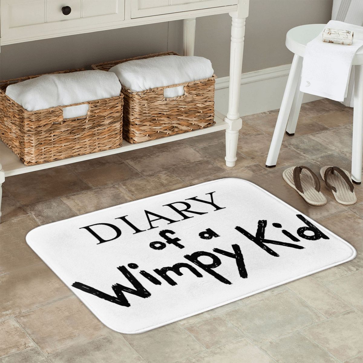 Diary Of A Wimpy Kid 滑り止めドアマット - Kids Outdoor Floor Cushions のレビューと価格