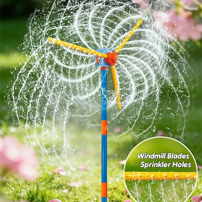 風車式散水器 ガーデン芝生散水器 屋外庭園 夏の水遊びおもち - Kids Outdoor Yard Tools のレビューと価格