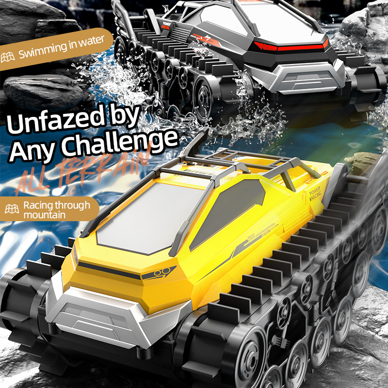 JJRC 新型水陸両用RC戦車 全地形対応クローラー車両 水 - Kids Outdoor Electric Car のレビューと価格