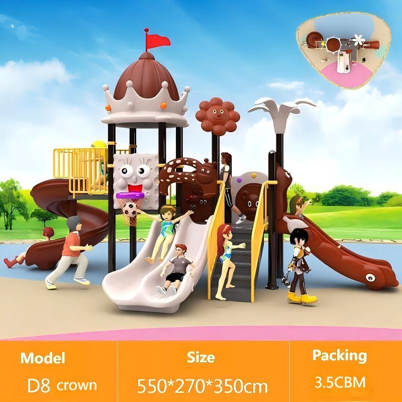 1～3歳向けスチール＆プラスチック製ブランコセット、プラスチ - Kids Outdoor Swing Set With Slide のレビューと価格