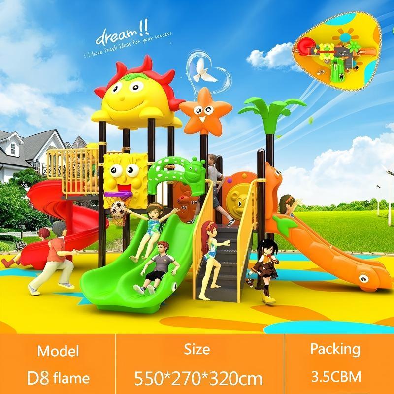 1～3歳向けスチール＆プラスチック製ブランコセット、プラスチ - Kids Outdoor Swing Set With Slide のレビューと価格
