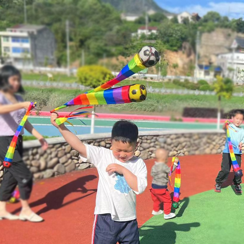 幼稚園手投げボールサッカーレインボーボール楽しいおもちゃリボ - Kids Outdoor Dome のレビューと価格