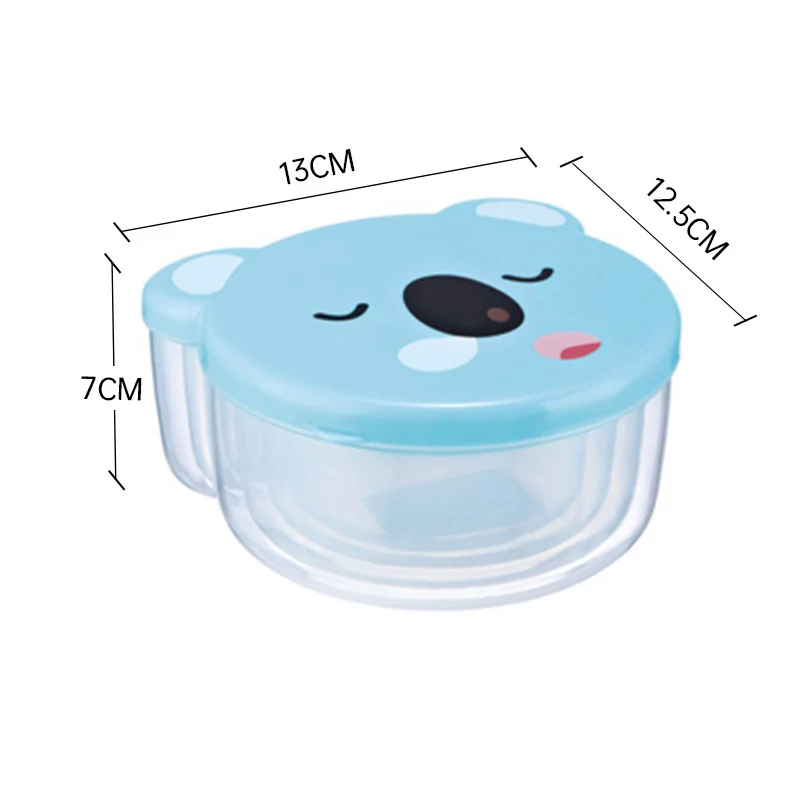 4 個子供プラスチック漫画かわいい鮮度保持ボックス屋外食品保 - Kids.Outdoor Utensils のレビューと価格