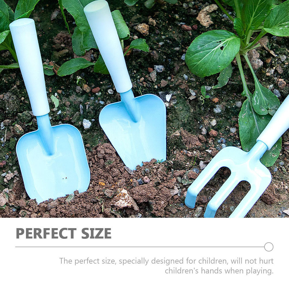 子供用ガーデンツールセット 小型スコップと熊手 子供用ガーデ - Kids Outdoor Yard Tools のレビューと価格