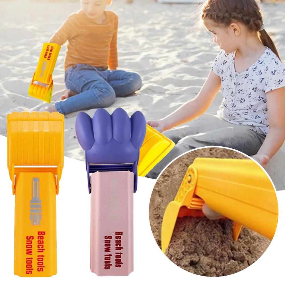 1/3個入り掘削機型砂浜雪遊び子供用ビーチトイシャベルツール - Kids Outdoor Adventure のレビューと価格