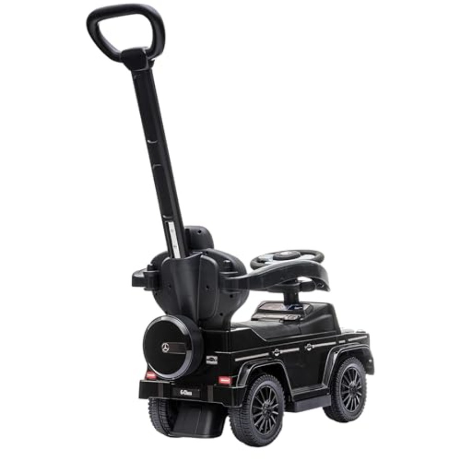 屋外用幼児向け乗用車：3in1 メルセデスGワゴン プッシュ - Ride On Toy Car のレビューと価格