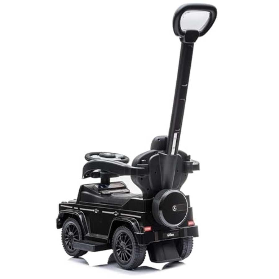 屋外用幼児向け乗用車：3in1 メルセデスGワゴン プッシュ - Ride On Toy Car のレビューと価格