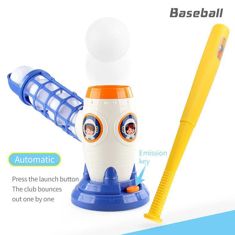 自動ピッチング野球マシンおもちゃセット子供野球ボールおもちゃ - Kids Outdoor Dome のレビューと価格