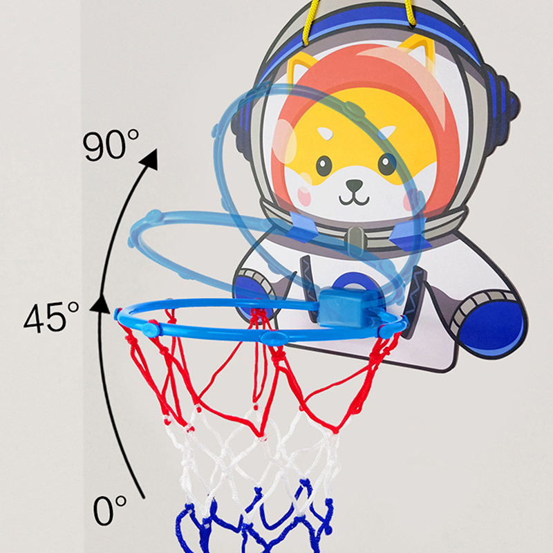 子供用調節可能なバスケットボールスタンド漫画の動物の形のシュ - Kids Outdoor Games のレビューと価格