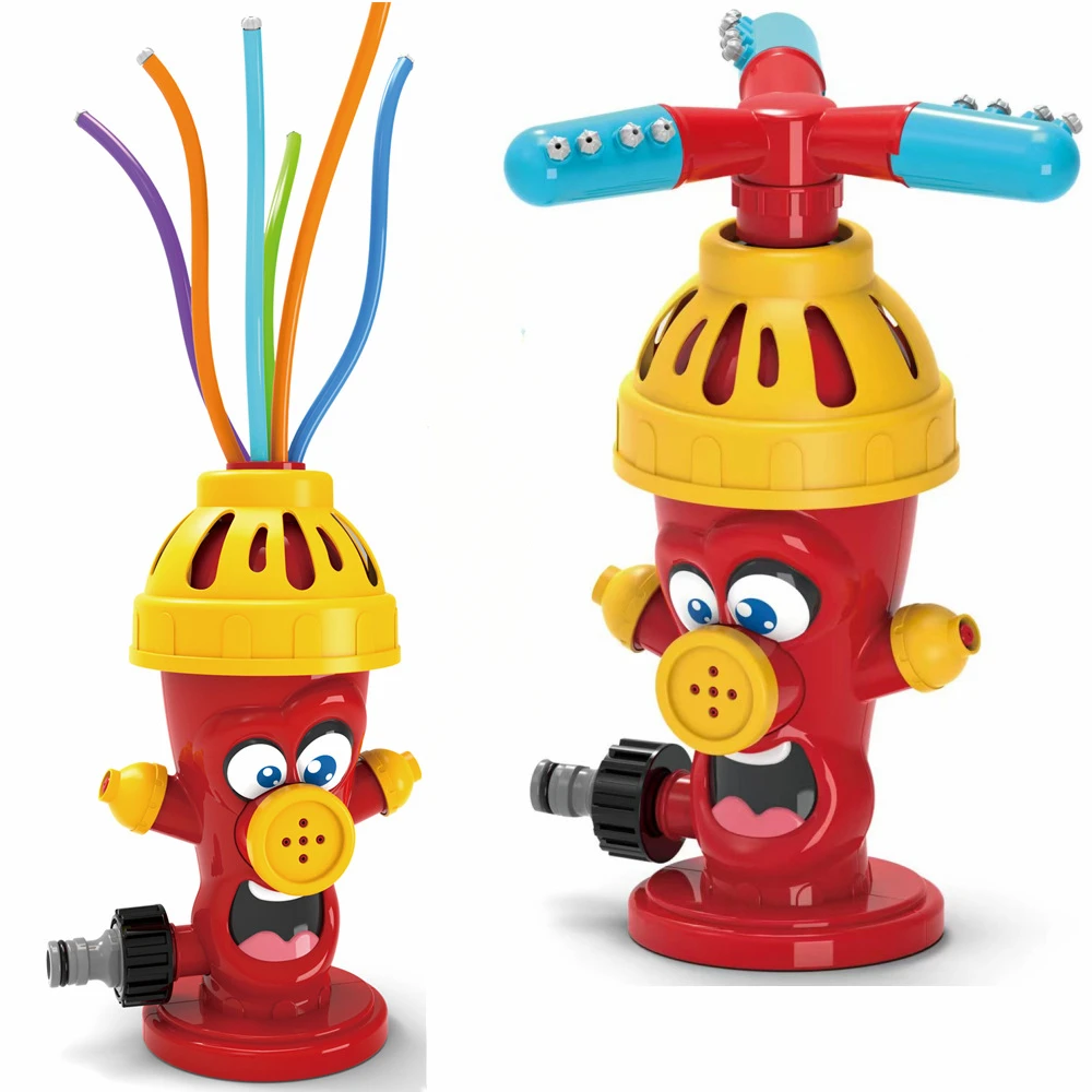 水スプレーおもちゃ消火栓スプリンクラー屋外裏庭庭水おもちゃ夏 - Kids Outdoor Yard Tools のレビューと価格