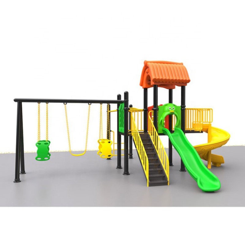 卸売価格の子供用屋外遊具ブランコと滑り台セット - Kids Outdoor Swing Set With Slide のレビューと価格