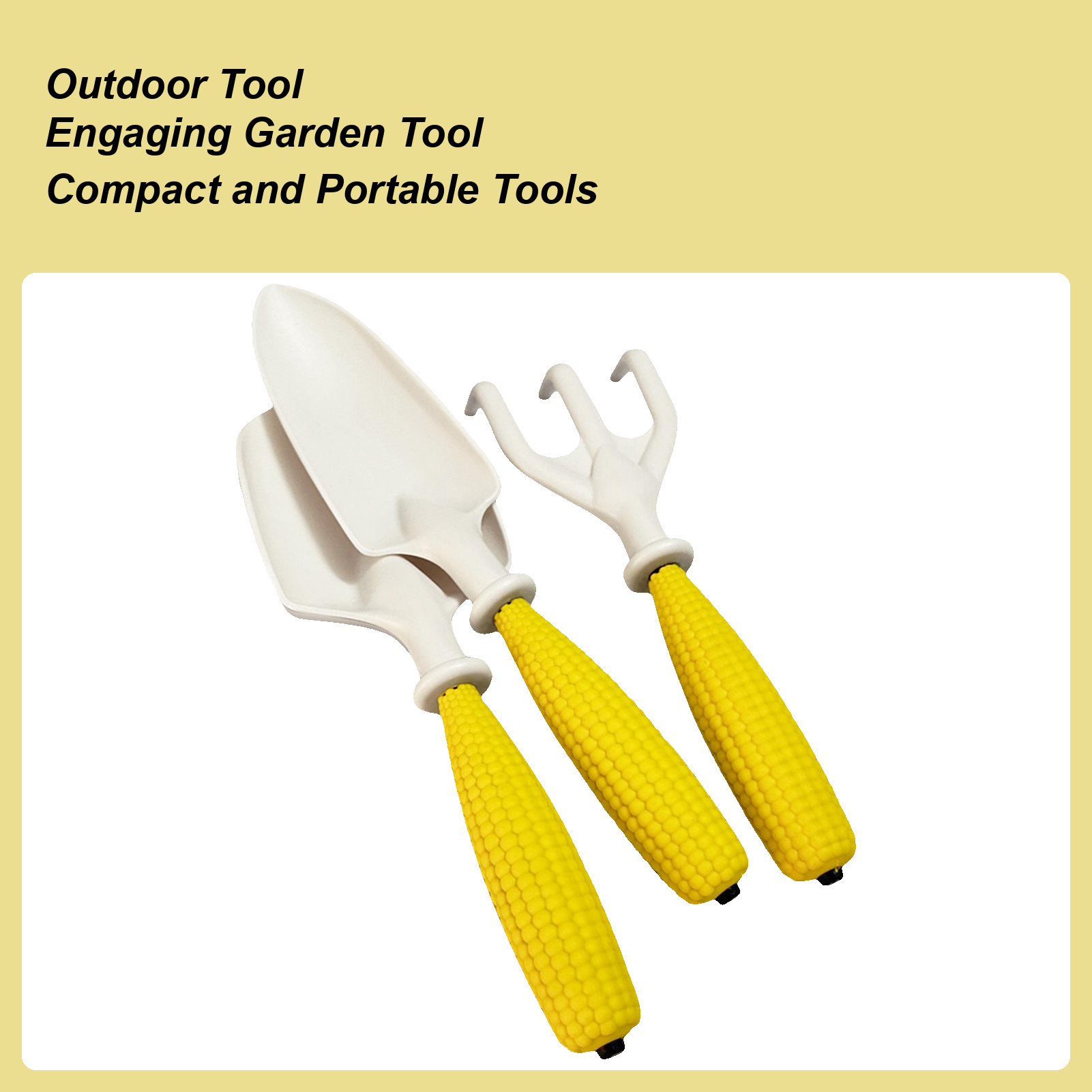 子供用ガーデニングツールセット、熊手、シャベル、植栽おもちゃ - Kids Outdoor Yard Tools のレビューと価格