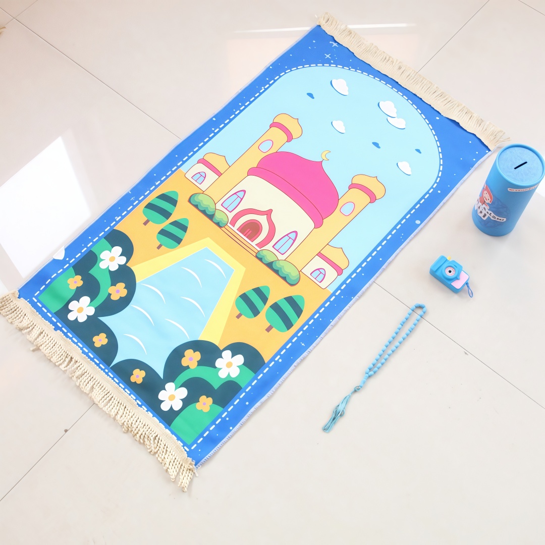 プリントベルベット子供用礼拝マット、フロッキング加工礼拝クッ - Kids Outdoor Floor Cushions のレビューと価格