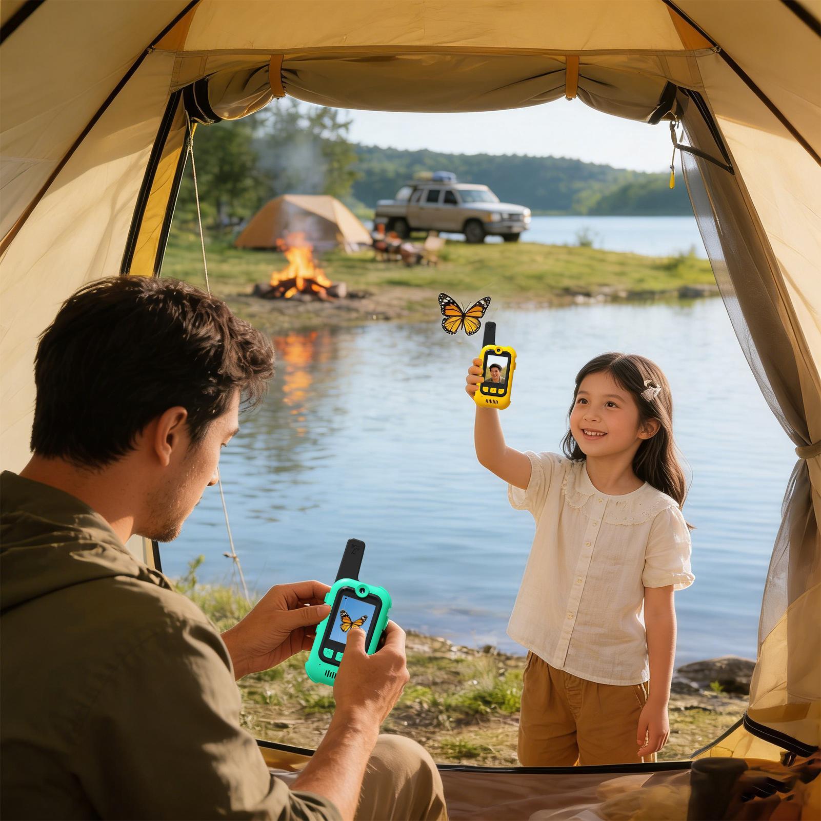 キッズトランシーバー ボイスチェンジャー 充電式おもちゃ 電 - Kids Outdoor Voices のレビューと価格