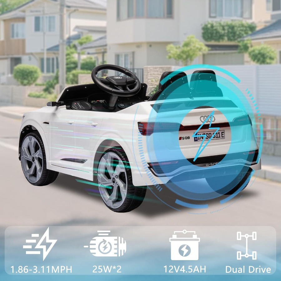 12V ライセンス取得済み アウディ SQ8 乗用玩具 -  - Ride On Toy Car のレビューと価格